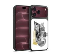 Head Case Designs Sous Licence Officielle Justin Bieber Collage Géométrique De Calendrier Objective B&w Coque en gel renforcée [Protection de Qualité Militaire] Compatible avec Apple iPhone 18 Pro Max