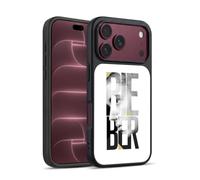 Head Case Designs sous Licence Officielle Justin Bieber Texte De Calendrier De Miroir Objective B&w Coque en Gel renforcée [Protection de Qualité Militaire] Compatible avec Apple iPhone 18 Pro