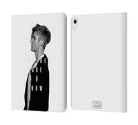 Head Case Designs sous Licence Officielle Justin Bieber Where are U Now Objective B&w Étui Portefeuille en Cuir Compatible avec Apple iPad Air 13 2024/2025
