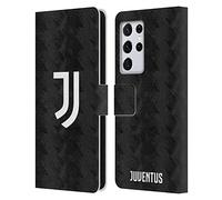 Head Case Designs sous Licence Officielle Juventus Football Club Away 2022/23 Kit de Match Étui Portefeuille en Cuir Compatible avec Samsung Galaxy S21 Ultra 5G