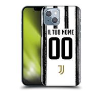 Head Case Designs sous Licence Officielle Juventus Football Club Coutume Personnalisé Maison 2020/21 Kit De Course Coque Dure pour l'arrière Compatible avec Apple iPhone 14