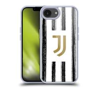 Head Case Designs sous Licence Officielle Juventus Football Club Home 2020/21 Kit de Match Coque en Gel [Protection de Qualité Militaire] Compatible avec Apple iPhone 16e Et Compatible avec MagSafe