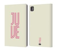 Head Case Designs sous Licence Officielle Juventus Football Club Juve Inline Collection Graphique Étui Portefeuille en Cuir Compatible avec Apple iPad Pro 11 M4/M5 2024/2025