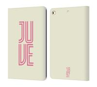 Head Case Designs sous Licence Officielle Juventus Football Club Juve Inline Collection Graphique Étui Portefeuille en Cuir Compatible avec Apple iPad 9.7 2017 / iPad 9.7 2018