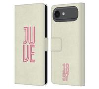 Head Case Designs sous Licence Officielle Juventus Football Club Juve Inline Collection Graphique Étui Portefeuille en Cuir Compatible avec Apple iPhone 17 Air