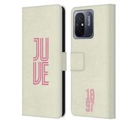 Head Case Designs sous Licence Officielle Juventus Football Club Juve Inline Collection Graphique Étui Portefeuille en Cuir Compatible avec Xiaomi Redmi 12C