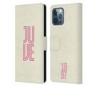 Head Case Designs sous Licence Officielle Juventus Football Club Juve Inline Collection Graphique Étui Portefeuille en Cuir Compatible avec Apple iPhone 12 Pro Max