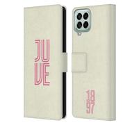 Head Case Designs sous Licence Officielle Juventus Football Club Juve Inline Collection Graphique Étui Portefeuille en Cuir Compatible avec Samsung Galaxy M53 (2022)
