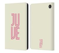 Head Case Designs sous Licence Officielle Juventus Football Club Juve Inline Collection Graphique Étui Portefeuille en Cuir Compatible avec Amazon Fire 7 2022