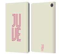 Head Case Designs sous Licence Officielle Juventus Football Club Juve Inline Collection Graphique Étui Portefeuille en Cuir Compatible avec Amazon Fire Max 11 2023