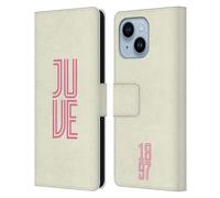 Head Case Designs sous Licence Officielle Juventus Football Club Juve Inline Collection Graphique Étui Portefeuille en Cuir Compatible avec Apple iPhone 14 Plus
