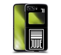 Head Case Designs sous Licence Officielle Juventus Football Club Patch Juve Collection Graphique Coque Dure pour l'arrière Compatible avec Motorola Razr 2022