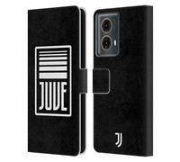 Head Case Designs sous Licence Officielle Juventus Football Club Patch Juve Collection Graphique Étui Portefeuille en Cuir Compatible avec Motorola Moto G85