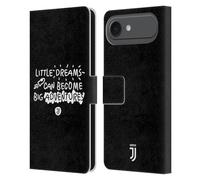 Head Case Designs sous Licence Officielle Juventus Football Club Rêves Enfants Étui Portefeuille en Cuir Compatible avec Apple iPhone 17 Air
