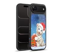 Head Case Designs sous Licence Officielle Kayomi Harai Cadeau De Noël White Tiger Animaux Et Fantaisie Coque en Gel renforcée [Protection de Qualité Militaire] Compatible avec Apple iPhone 17 Air