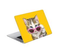 Head Case Designs sous Licence Officielle Kayomi Harai Chat Cool Art Graphique Vinyle Autocollant Peau Autocollant Couverture Compatible avec MacBook Pro 16" A2485