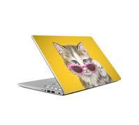 Head Case Designs sous Licence Officielle Kayomi Harai Chat Cool Art Graphique Vinyle Autocollant Peau Autocollant Couverture Compatible avec ASUS Vivobook 14 X409FA-EK555T