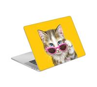 Head Case Designs sous Licence Officielle Kayomi Harai Chat Cool Art Graphique Vinyle Autocollant Peau Autocollant Couverture Compatible avec MacBook Pro 15.4" A1707/A1990