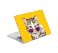 Head Case Designs sous Licence Officielle Kayomi Harai Chat Cool Art Graphique Vinyle Autocollant Peau Autocollant Couverture Compatible avec MacBook Pro 16" A2141