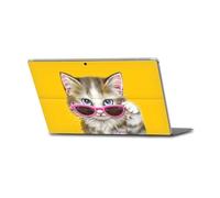 Head Case Designs sous Licence Officielle Kayomi Harai Chat Cool Art Graphique Vinyle Autocollant Peau Autocollant Couverture Compatible avec Microsoft Surface Pro 4/5/6