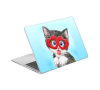 Head Case Designs sous Licence Officielle Kayomi Harai Chaton Drôle Art Graphique Vinyle Autocollant Peau Autocollant Couverture Compatible avec MacBook Pro 13.3" A1708