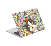 Head Case Designs sous Licence Officielle Kayomi Harai Chats Personnages Art Graphique Vinyle Autocollant Peau Autocollant Couverture Compatible avec MacBook Pro 13" A2338