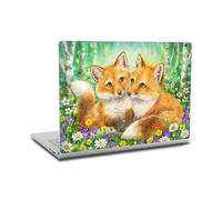 Head Case Designs sous Licence Officielle Kayomi Harai Couple de Renards dans la Forêt Art Graphique Vinyle Autocollant Peau Autocollant Couverture Compatible avec Microsoft Surface Book 2