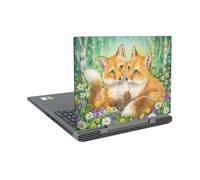 Head Case Designs sous Licence Officielle Kayomi Harai Couple de Renards dans la Forêt Art Graphique Vinyle Autocollant Peau Autocollant Couverture Compatible avec Dell Inspiron 15 7000 P65F