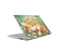 Head Case Designs sous Licence Officielle Kayomi Harai Couple de Renards dans la Forêt Art Graphique Vinyle Autocollant Peau Autocollant Couverture Compatible avec ASUS Vivobook 14 X409FA-EK555T