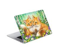 Head Case Designs sous Licence Officielle Kayomi Harai Couple de Renards dans la Forêt Art Graphique Vinyle Autocollant Peau Autocollant Couverture Compatible avec MacBook Pro 14" A2442