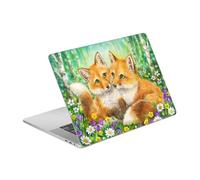 Head Case Designs sous Licence Officielle Kayomi Harai Couple de Renards dans la Forêt Art Graphique Vinyle Autocollant Peau Autocollant Couverture Compatible avec MacBook Pro 16" A2141