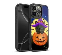 Head Case Designs sous Licence Officielle Kayomi Harai Halloween avec Chat Animaux Et Fantaisie Coque en Gel renforcée [Protection de Qualité Militaire] Compatible avec Apple iPhone 16 Pro