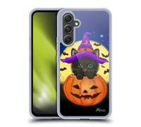 Head Case Designs sous Licence Officielle Kayomi Harai Halloween avec Chat Animaux Et Fantaisie Coque en Gel Doux Compatible avec Samsung Galaxy A54 5G