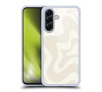 Head Case Designs sous Licence Officielle Kierkegaard Design Studio Crème Beige Retro Liquid Swirl Art Coque en Gel [Protection de Qualité Militaire] Compatible avec Samsung Galaxy A56 5G