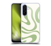 Head Case Designs sous Licence Officielle Kierkegaard Design Studio Crème Légère À La Sauge Modern Swirl Art Coque en Gel [Protection de Qualité Militaire] Compatible avec Samsung Galaxy A26 5G