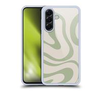Head Case Designs sous Licence Officielle Kierkegaard Design Studio Modern Liquid Swirl Sage Beige Art Coque en Gel [Protection de Qualité Militaire] Compatible avec Samsung Galaxy A56 5G