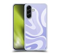 Head Case Designs sous Licence Officielle Kierkegaard Design Studio Modern Liquid Swirl Violet Art Coque en Gel [Protection de Qualité Militaire] Compatible avec Samsung Galaxy A56 5G