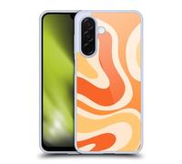 Head Case Designs Sous Licence Officielle Kierkegaard Design Studio Tourbillon Orange Et Mandarine Moderne Motifs Abstraits Rétro Coque En Gel [Qualité Militaire] Compatible avec Samsung Galaxy A26 5G