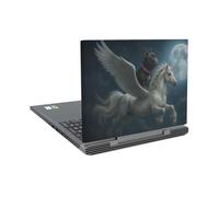 Head Case Designs sous Licence Officielle Klaudia Senator Nuit Licorne Bulldog français Vinyle Autocollant Peau Autocollant Couverture Compatible avec Dell Inspiron 15 7000 P65F
