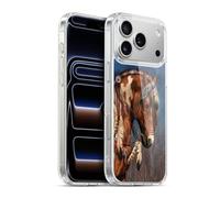 Head Case Designs sous Licence Officielle Laurie Prindle Native American War Pony Fantasy Horse Coque en Gel [Qualité Militaire] Compatible avec Apple iPhone 17 Pro Max Et Compatible avec MagSafe