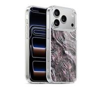 Head Case Designs sous Licence Officielle LebensArt Pierre de rivière Marbre Liquide Geo Coque en Gel [Protection de Qualité Militaire] Compatible avec Apple iPhone 17 Pro Et avec MagSafe