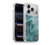 Head Case Designs sous Licence Officielle LebensArt Rivière Brillante Marbre de Pierres précieuses Coque en Gel [Qualité Militaire] Compatible avec Apple iPhone 17 Pro Et avec MagSafe