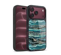 Head Case Designs sous Licence Officielle LebensArt Turquoise de Luxe Marbre de Pierres précieuses Coque en Gel renforcée [Protection de Qualité Militaire] Compatible avec Apple iPhone 18 Pro