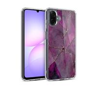 Head Case Designs sous Licence Officielle LebensArt Violet Marbre minéral Coque en Gel [Protection de Qualité Militaire] Compatible avec Samsung Galaxy A07 4G