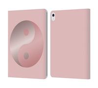 Head Case Designs sous Licence Officielle LebensArt Yin Yang Divers Or Rose Étui Portefeuille en Cuir Compatible avec Apple iPad Air 13 2024/2025