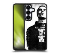 Head Case Designs sous Licence Officielle Liam Gallagher Why Me Graphismes Coque en Gel renforcée [Protection de Qualité Militaire] Compatible avec Samsung Galaxy S25+