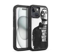 Head Case Designs sous Licence Officielle Liam Gallagher Why Me Graphismes Étui Antichoc Ultra-Blindé Compatible avec Apple iPhone 15
