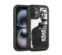 Head Case Designs sous Licence Officielle Liam Gallagher Why Me Graphismes Étui Antichoc Ultra-Blindé Compatible avec Apple iPhone 16