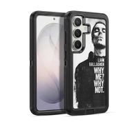 Head Case Designs sous Licence Officielle Liam Gallagher Why Me Graphismes Étui Antichoc Ultra-Blindé Compatible avec Samsung Galaxy S26 Plus