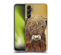 Head Case Designs sous Licence Officielle Lisa Sparling Boule de feu de Vache des Highlands Créatures Coque en Gel [Protection de Qualité Militaire] Compatible avec Samsung Galaxy A05s